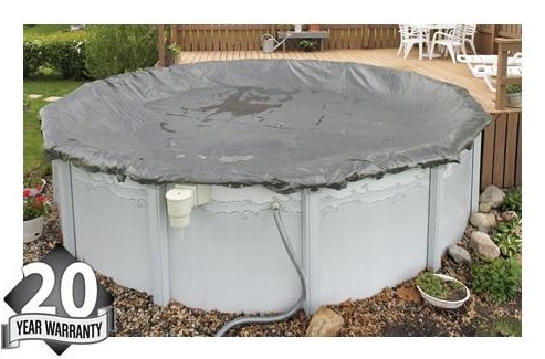 above ground pool winter cover